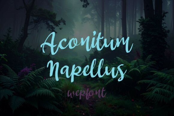 Aconitum Napellus: A Font for Thoughtful Publication Design
