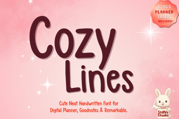 Cozy Lines: The Clear Handwritten Font Campaigns Need