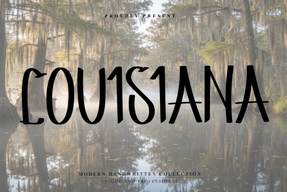 Designing with Louisiana: A Modern Script Font for Your Handmade Brand
