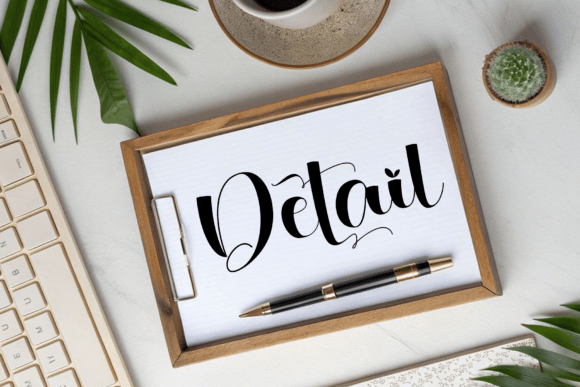 Detail Font: Giving Your Campaign Message a Clear, Recognizable Voice