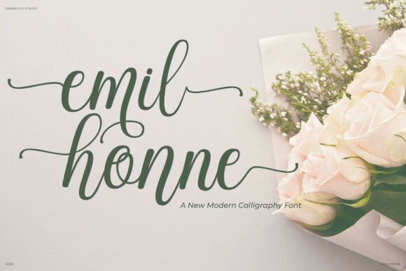 Emilhonne: A Font That Built a More Polished Website