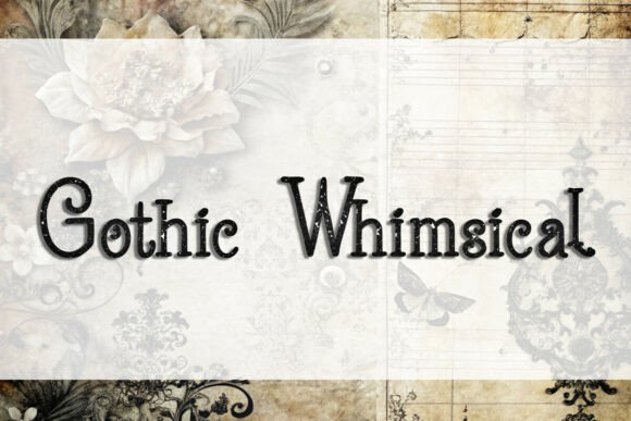 Finding the Perfect Font: My Experiment with Gothic Whimsical