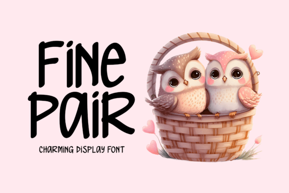 Fine Pair Is a Sophisticated, Witty Script with a Confident Stroke