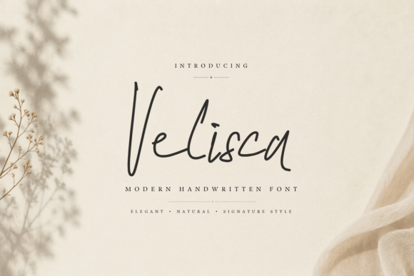 Introducing Velisca: A Signature Style Font for Your Business