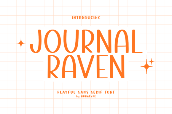 Journal Raven: A Handmade Font for Makers and Creators