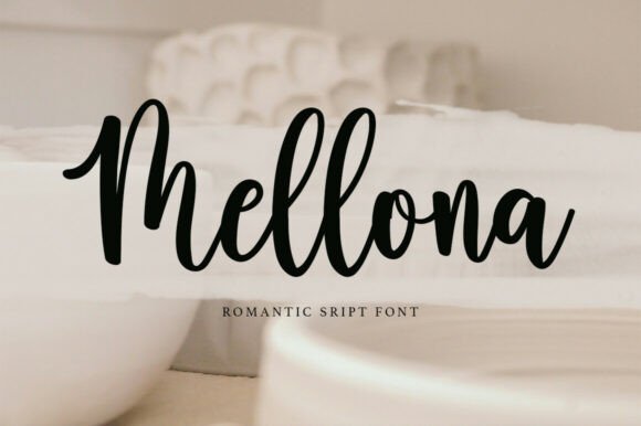 Mellona: A Refined Script Font for Editorial Grace