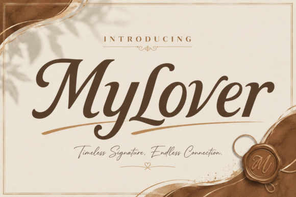 Mylover: A Display Script Font for Handmade Elegance