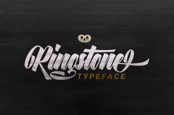Ringstone: A Magical Script Font for Marketing and Content Design