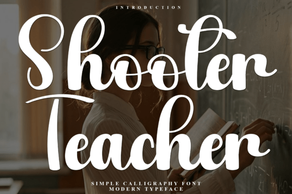 Shooter Teacher: A Festive Font for Clear Campaign Messaging