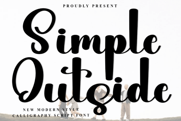 Simple Outside: The Warm, Welcoming Font for Crafters and Creators