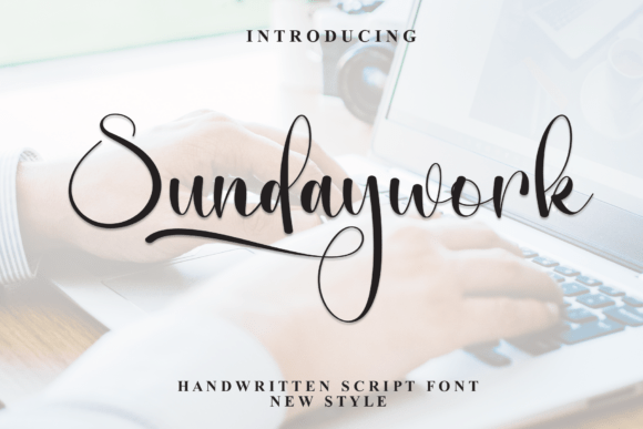 Sundaywork: A Creative Script Font for Modern Campaigns