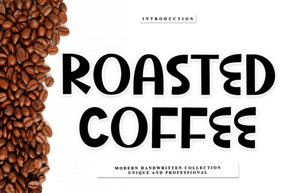 The Warm Appeal of Roasted Coffee, a Sophisticated Script Font