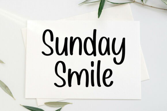 Why Sunday Smile Is My Go-To Playful Font for Digital Brands