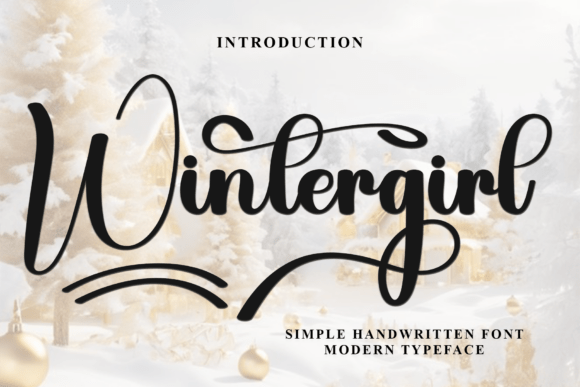 Wintergirl Font: A Warm and Playful Typeface for Digital Brands